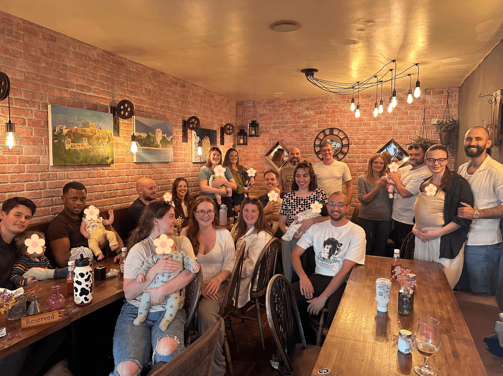 Antenatal course group at The Nest Collective